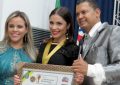 Ex BBB Maria Melilo, Jorge Lordello, humorista Santos e filha de Gil Gomes são homenageados em SP