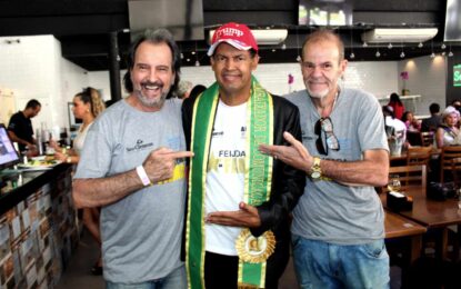 Feijoada da Fama teve a presença do colunista social, Fernando Jardim, CEO da Revista Luxus Magazine